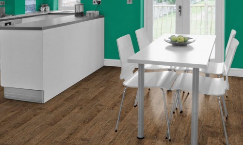 Замковый пробковый пол Corkstyle Wood Oak Brushed