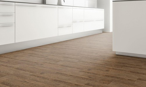 Замковый пробковый пол Corkstyle Wood Oak Brushed