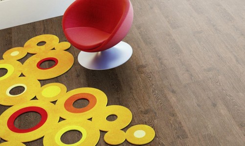 Замковый пробковый пол Corkstyle Wood Oak Brushed
