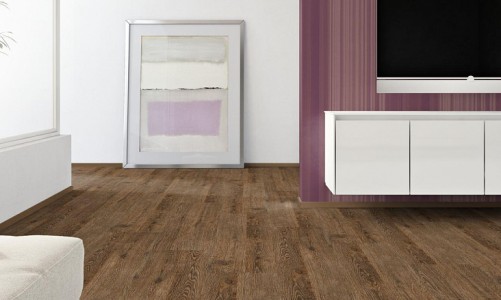 Замковый пробковый пол Corkstyle Wood Oak Brushed