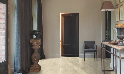 ПВХ плитка Quick-Step Ambient Click Травертин крем AMCL40046