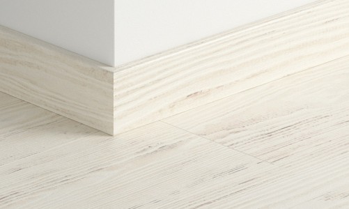 Плинтус ламинированный Quick-Step 58x12 мм Сосна белая затертая 1235