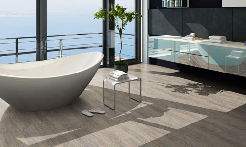 Замковый пробковый пол Corkstyle Wood Cork Oak Leashed