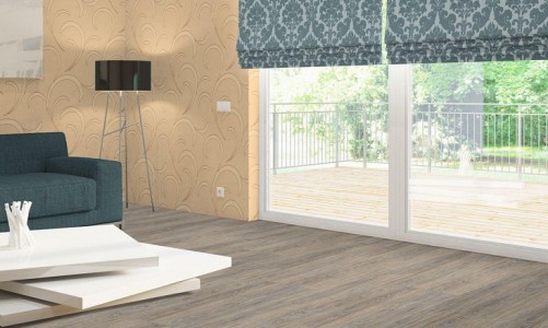 Замковый пробковый пол Corkstyle Wood Cork Oak Leashed