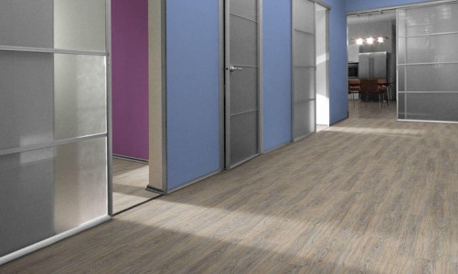 Замковый пробковый пол Corkstyle Wood Cork Oak Leashed