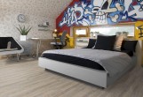 Замковый пробковый пол Corkstyle Wood Cork Oak Leashed