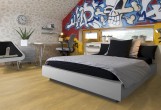 Клеевой пробковый пол Corkstyle Wood XL Oak Deluxe