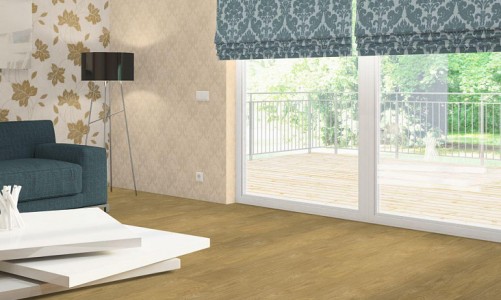 Клеевой пробковый пол Corkstyle Wood XL Oak Deluxe