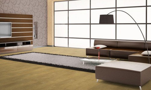 Клеевой пробковый пол Corkstyle Wood XL Oak Deluxe