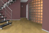 Клеевой пробковый пол Corkstyle Wood XL Oak Deluxe