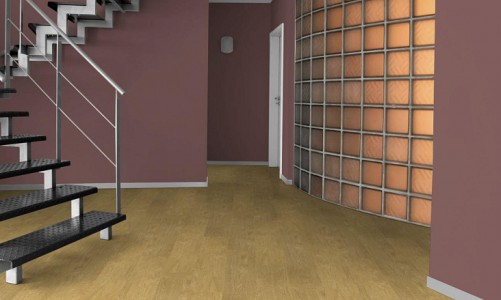 Клеевой пробковый пол Corkstyle Wood XL Oak Deluxe