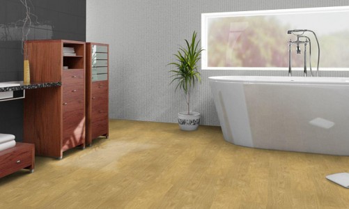 Клеевой пробковый пол Corkstyle Wood XL Oak Deluxe
