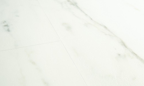 ПВХ плитка Quick-Step Alpha Vinyl Tiles Мрамор каррарский белый AVST40136