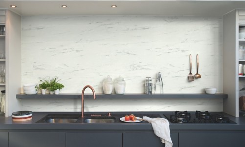 ПВХ плитка Quick-Step Alpha Vinyl Tiles Мрамор каррарский белый AVST40136