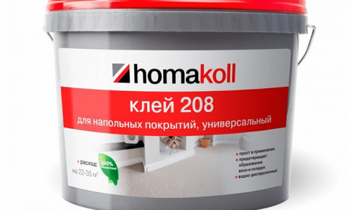 Homakoll - Клей Homakoll для напольных покрытий 208 (1,3 кг) Клей Homakoll для напольных покрытий 208 (1,3 кг)