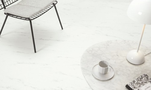ПВХ плитка Quick-Step Alpha Vinyl Tiles Мрамор каррарский белый AVST40136