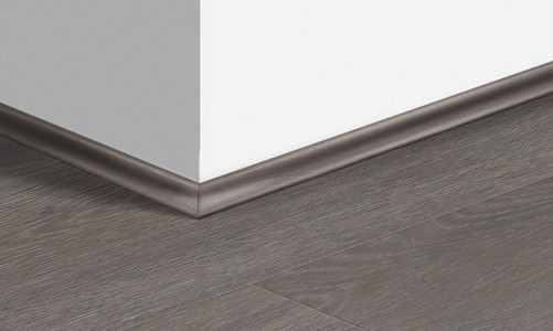 Плинтус виниловый Quick-Step Vinyl Скоция 17х17 мм Дуб шелковый темно-серый 40060