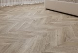 SPC ламинат французская елка Chevron Alpine Дуб Натуральный Отбеленный ECO 18-3