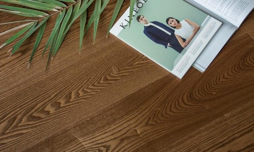 Массивная доска Amber Wood Янтарная Ясень Светлый Орех