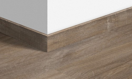 Плинтус виниловый Quick-Step Vinyl 58х12 мм Дуб каньон темно-коричневый пилёный 40059