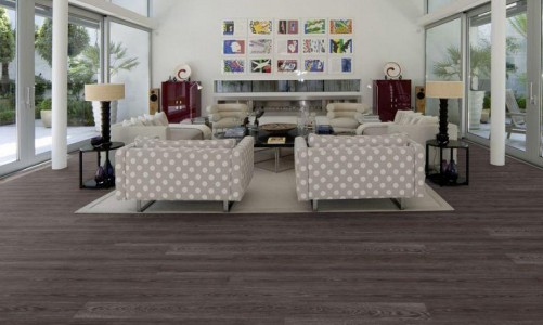 Замковый пробковый пол Wicanders Wood Essence Coal Oak