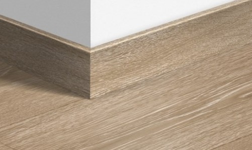 Плинтус ламинированный Quick-Step Паркетный 77х14 мм Дуб долинный светло-коричневый 3555