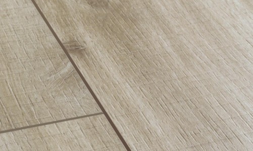 ПВХ плитка Quick-Step Balance Click Дуб каньон светло-коричневый пиленый BACL40031