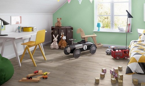ПВХ плитка Quick-Step Balance Click Дуб каньон светло-коричневый пиленый BACL40031