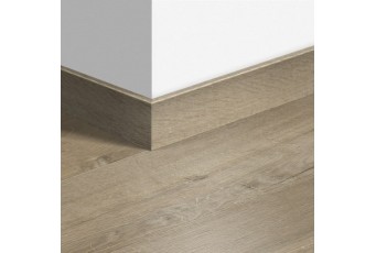 Плинтус ламинированный Quick-Step Паркетный 77х14 мм Дуб этнический коричневый 3557