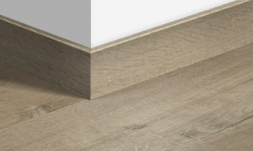 Плинтус ламинированный Quick-Step Паркетный 77х14 мм Дуб этнический коричневый 3557
