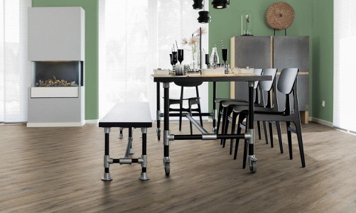 Виниловые полы Wineo 400 wood Embrace Дуб Серый DB00110
