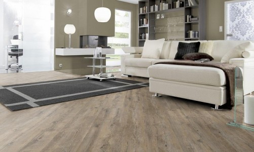 Виниловые полы Wineo 400 wood Embrace Дуб Серый DB00110
