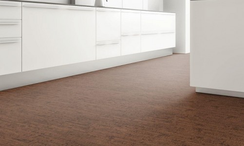 Клеевой пробковый пол Corkstyle Ecocork Linea Chocco