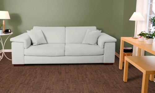 Клеевой пробковый пол Corkstyle Ecocork Linea Chocco