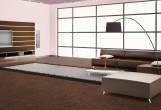 Клеевой пробковый пол Corkstyle Ecocork Linea Chocco