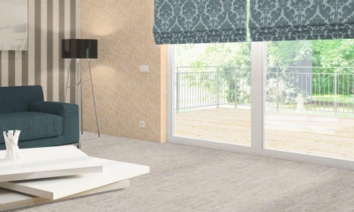 Клеевой пробковый пол Corkstyle Ecocork Linea White