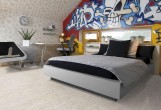 Клеевой пробковый пол Corkstyle Ecocork Linea White