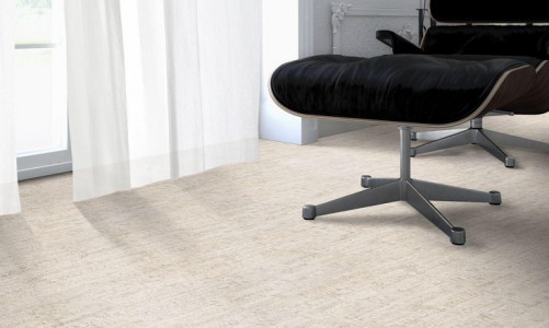 Клеевой пробковый пол Corkstyle Ecocork Linea White