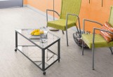 Клеевой пробковый пол Corkstyle Ecocork Linea White