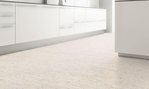Клеевой пробковый пол Corkstyle Ecocork Linea White