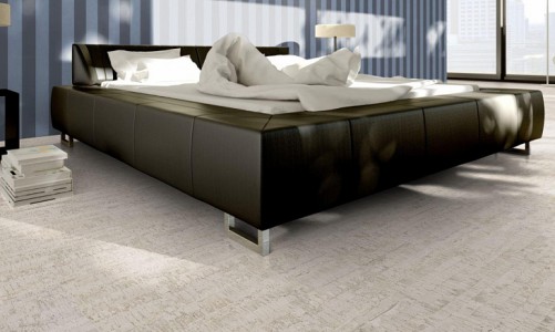 Клеевой пробковый пол Corkstyle Ecocork Linea White