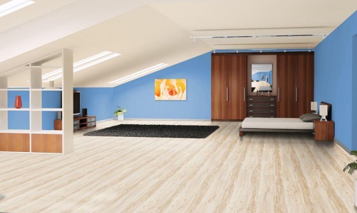 Клеевой пробковый пол Corkstyle Wood Maple