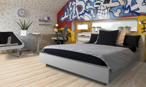 Клеевой пробковый пол Corkstyle Wood Maple