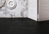 Плитка ПВХ под плитку Vinilam Ceramo Stone Glue Сланцевый Черный 61607