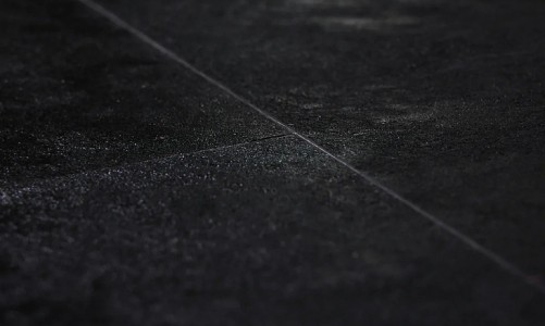 Плитка ПВХ под плитку Vinilam Ceramo Stone Glue Сланцевый Черный 61607