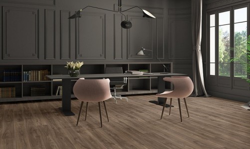 ПВХ плитка Quick-Step Balance Click Дуб коттедж темно-коричневый BACL40027