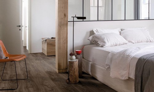 ПВХ плитка Quick-Step Balance Click Дуб коттедж темно-коричневый BACL40027