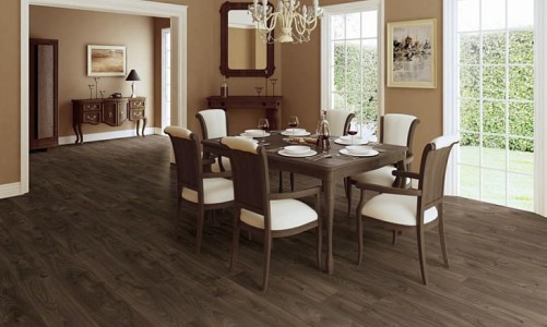 ПВХ плитка Quick-Step Balance Click Дуб коттедж темно-коричневый BACL40027