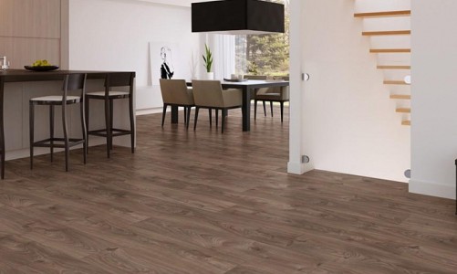 ПВХ плитка Quick-Step Balance Click Дуб коттедж темно-коричневый BACL40027