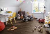 ПВХ плитка Quick-Step Balance Click Дуб коттедж темно-коричневый BACL40027